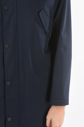 CC COLLECTION Solid Color Waterproof Jacket with Hood