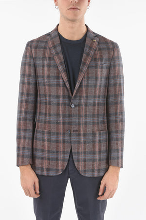 CC CCOLLECTION Zweiknopf-Blazer RIGHT kariert mit aufgesetzter Tasche