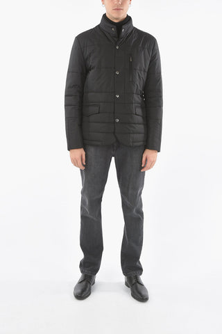 ID Zipped Buttoned PITTI Quilted Jacket
