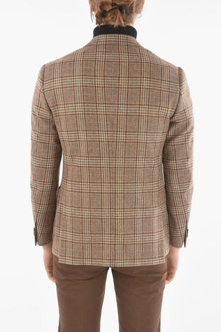 Giacca ACADEMY SOFT Semifoderata Motivo Tartan con Tasca a Filo