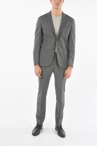 Cotton 2-Buttons Unlined Blazer