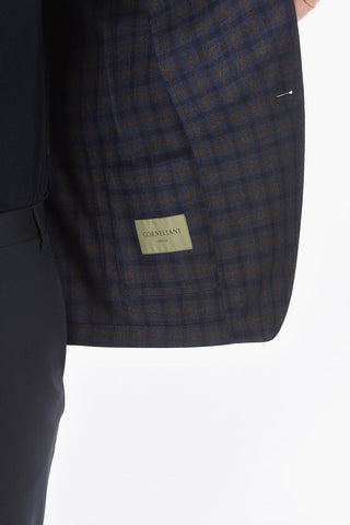 SPORTSWEAR Unlined Tattersall Blazer with Side Vents