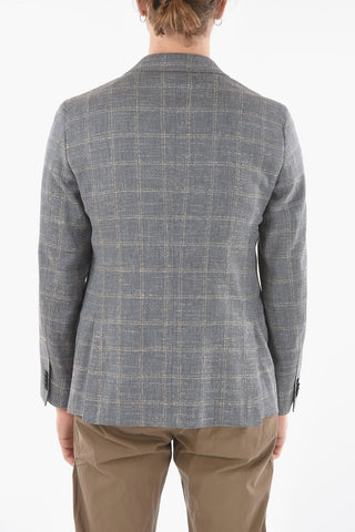 CC COLLECTION Giacca a 2 bottoni RETAILORED a Quadri Windowpane Check