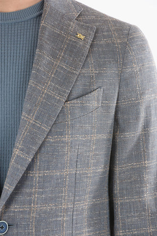 CC COLLECTION Giacca a 2 bottoni RETAILORED a Quadri Windowpane Check