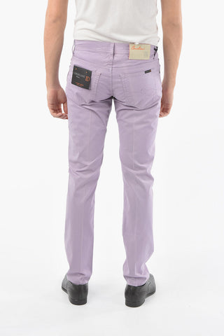CC COLLECTION Jeans with 5 Pockets and Embroidery
