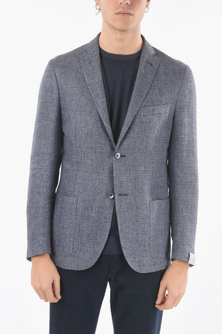 District Check GATE 2-button Blazer with Side Vents