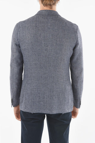 District Check GATE 2-button Blazer with Side Vents