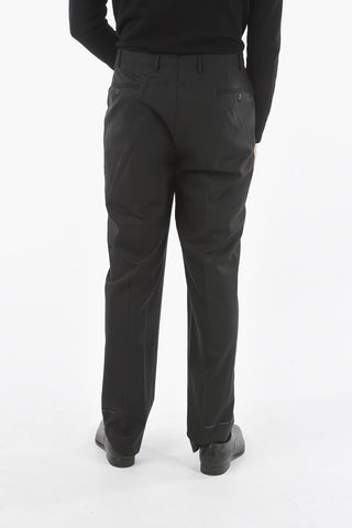 Pantaloni LEADER in Lana Vergine Extrafine