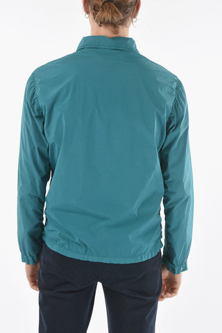 CC COLLECTION Overshirt O.WEAR HYDRAS aus Stretch-Nylon mit Druckknöpfen