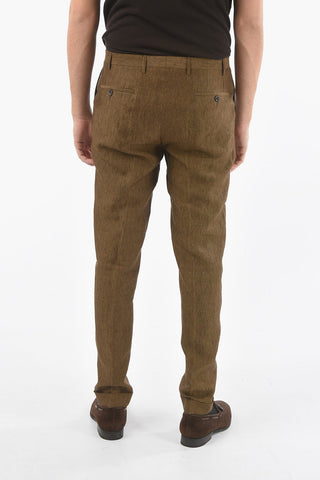 CC COLLECTION Cuffed Hem Flax RESET Pants