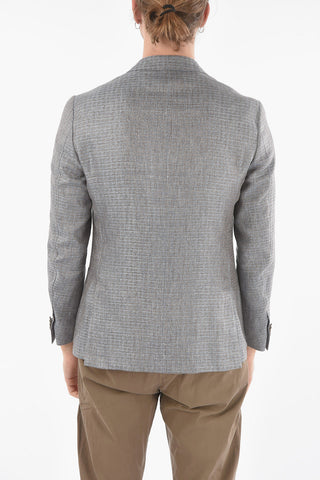 Check ACADEMY SOFT Side Vents 2-button Blazer