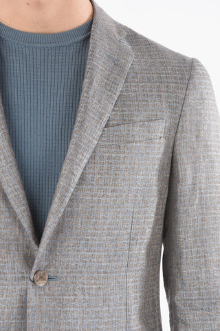 Check ACADEMY SOFT Side Vents 2-button Blazer