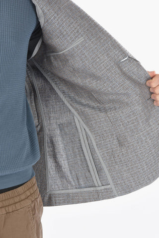 Check ACADEMY SOFT Side Vents 2-button Blazer