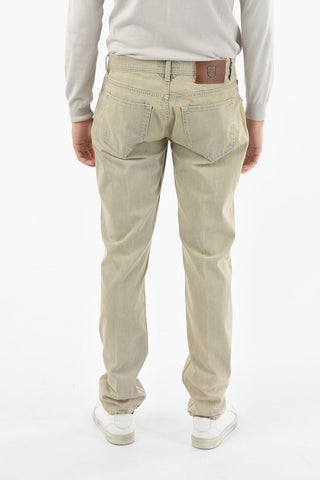 ID 5 Pockets 19cm Acid Wash effect Jeans