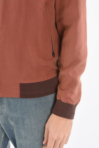 ID Flax and Silk IDENTITY Lightweight Bomber