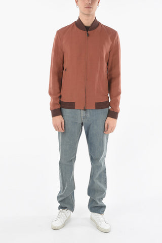 ID Flax and Silk IDENTITY Lightweight Bomber