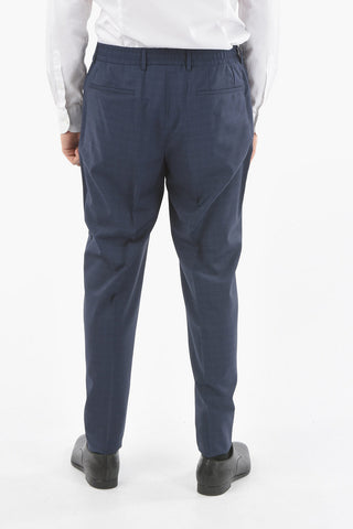 CC COLLECTION RESET Lined Trousers with Hooks and Pinces