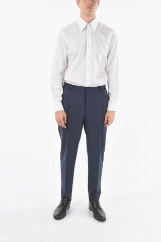 CC COLLECTION RESET Lined Trousers with Hooks and Pinces