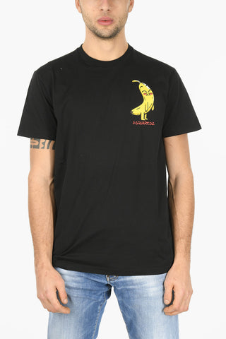 T-Shirt BANANA CIGAR in Cotone