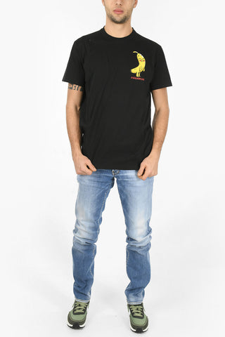 T-Shirt BANANA CIGAR in Cotone