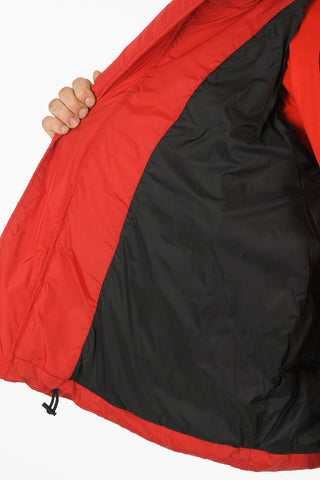 Front Zipped Puffer Down Jacket with Hood