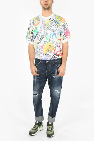 Distressed SAILOR FIT Jeans 16cm