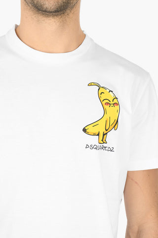 T-Shirt BANANA CIGAR in Cotone