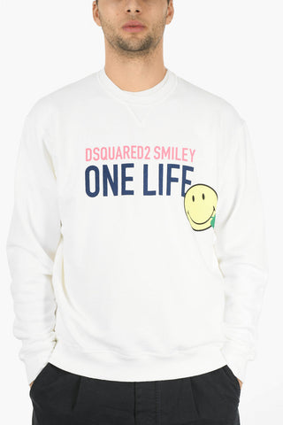 ONE LIFE ONE PLANET SMILEY Crew-neck COOL FIT Sweatshirt