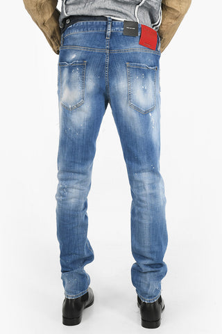 Jeans Distressed COOL GUY FIT con Toppe 17cm