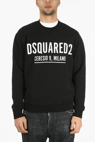 Felpa Girocollo COOL FIT con Logo Stampato