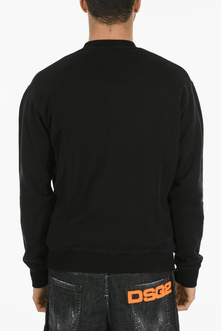 Felpa Girocollo COOL FIT con Logo Stampato
