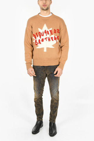 Crew Neck D2 BROTHER Embroidered Pullover