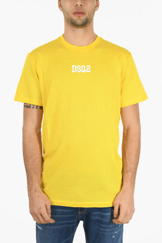 T-Shirt Girocollo in Cotone Traspirante