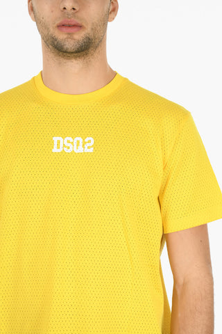 T-Shirt Girocollo in Cotone Traspirante