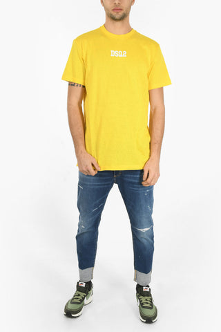 T-Shirt Girocollo in Cotone Traspirante