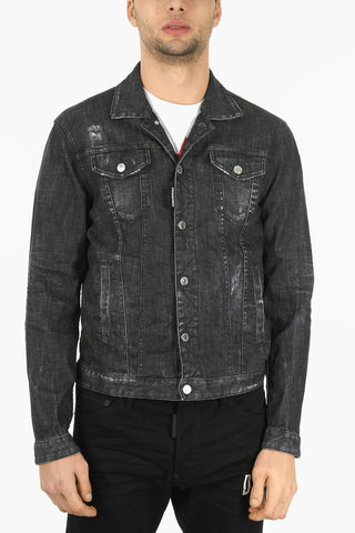 Breast-pocketed DAN JEAN Denim Jacket