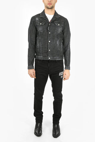 Breast-pocketed DAN JEAN Denim Jacket