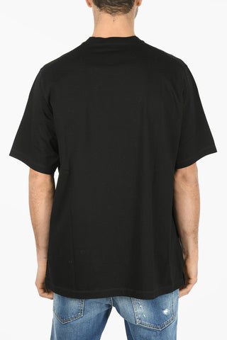 T-Shirt RAINBOW SLOUCH FIT con Logo Stampato