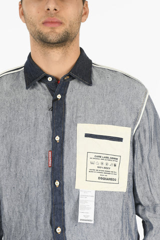 Breast Pocket REVERSE FLax Shirt