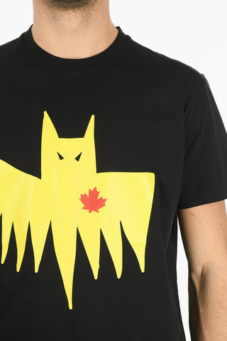 Cotton BAT CATEN Straight Fit T-Shirt