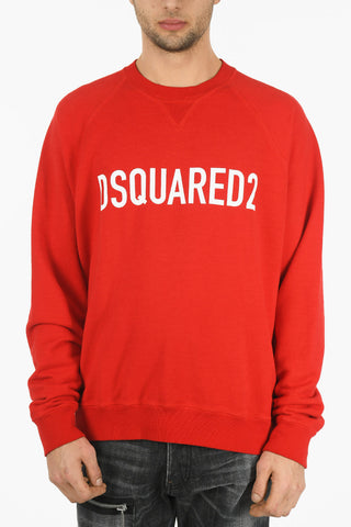Felpa Girocollo COOL RAGLAN FIT con Logo Stampato