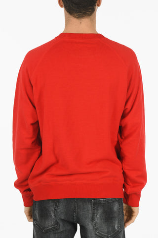 Felpa Girocollo COOL RAGLAN FIT con Logo Stampato