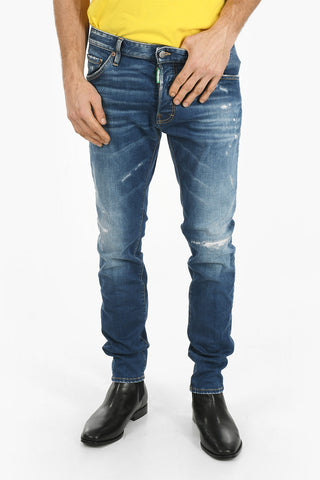 Stretch Cotton COOL GUY FIT Denims 17cm