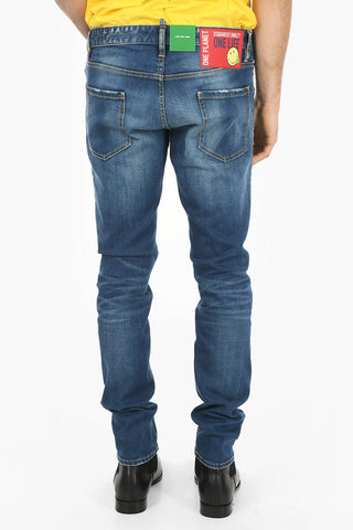 Stretch Cotton COOL GUY FIT Denims 17cm