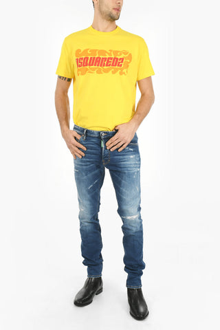 Stretch Cotton COOL GUY FIT Denims 17cm