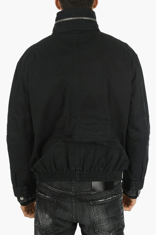 Giubbotto Utility con Gilet in Denim Removibile