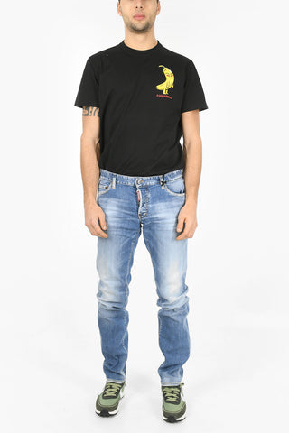 Light Wash SLIM FIT Stretch Denims 17cm