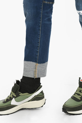 Printed SAILOR FIT Denims with Patch 17cm