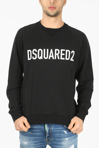 Printed Logo COOL RAGLAN FIT Crew Neck Sweatshirt