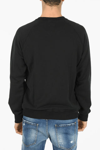 Printed Logo COOL RAGLAN FIT Crew Neck Sweatshirt